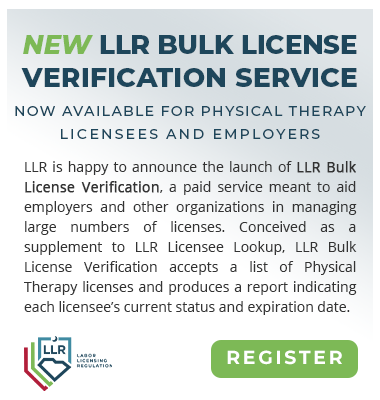 LLR Bulk License Verification