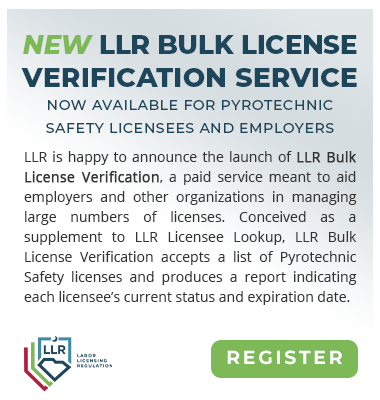 LLR Bulk License Verification